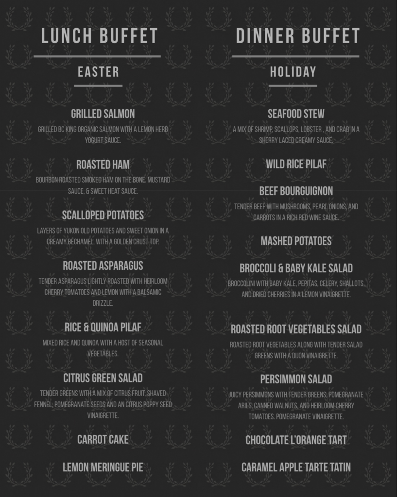 Buffet Meals